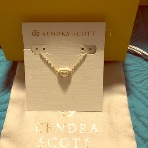 Kendra Scott Gold Chelsea Ivory Pearl Necklace